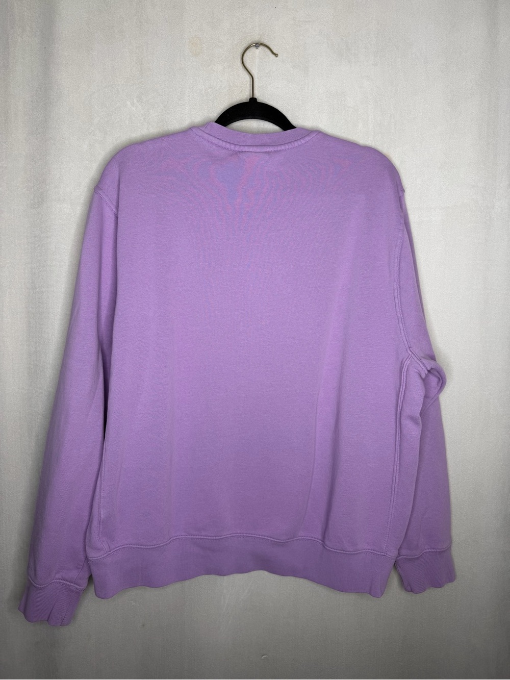 NIKE / Rare Floral Mushroom Embroidered Sweatshirt Purple Fleece Crewneck / L - Picture 2 of 7